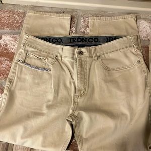 Lot 4 pairs of Men’s pants 36x30, one pair 36x29